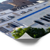 Muttrah Moschee - Muscat, Oman Poster (Ecke)