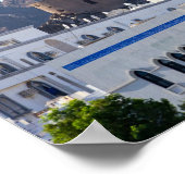 Muttrah Moschee - Muscat, Oman Poster (Ecke)