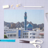 Muttrah Moschee - Muscat, Oman Seidenpapier (Handwerk)