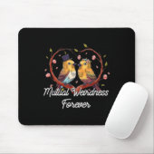 Mutual Weirdness Forever Wedding Nerd Bride And Gr Mousepad (Mit Mouse)
