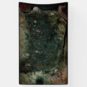 Mütvia, 3'x5' Vinyl Map Banner (Vertikal)