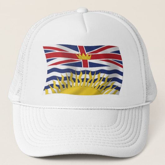 Mütze mit Flagge von British Columbia (Vorderseite)