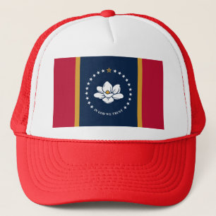 Mütze mit Flagge von Mississippi, USA