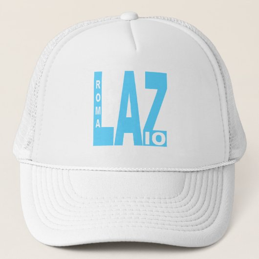 Mütze Trucker blanche DESIGN LAZIO ROMA (Vorderseite)