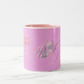 Mützen u. Hintern Zweifarbige Tasse (Mittel)