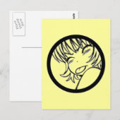 muuhh - niedliche Tiere - Kawaii >_< Postkarte (Vorne/Hinten)