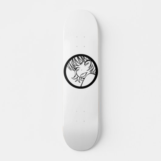muuhh niedlicher Anime Skateboard (Vorne)