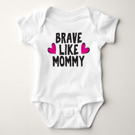 Muve like Mommy Baby Strampler (Vorderseite)