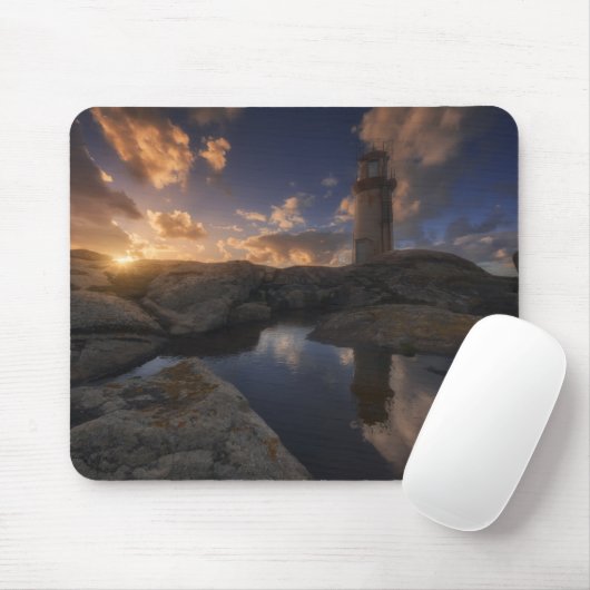 Muxia Leuchtturm | Galizien, Spanien Mousepad (Mit Mouse)