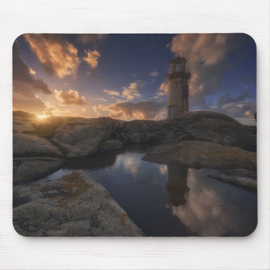 Muxia Leuchtturm | Galizien, Spanien Mousepad (Vorne)