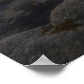 Muxia Lighthouse | Galicien, Spanien Poster (Ecke)