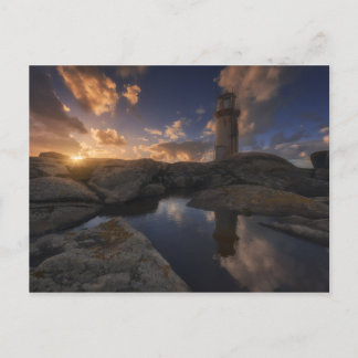Muxia Lighthouse | Galicien, Spanien Postkarte