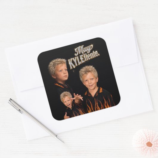 Muy Kyleiente Can Kühler Quadratischer Aufkleber (Umschlag)