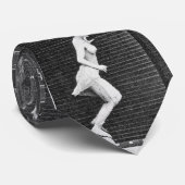 muybridge springende Dame Krawatte (Gerollt)