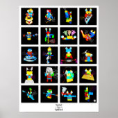 Muzak für Monster: Sammlung Poster (Vorne)