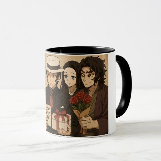 Muzan Fathers Day Tasse (VorderseiteRechts)