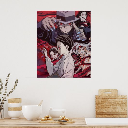 Muzan Kibutsuji Poster (Küche)