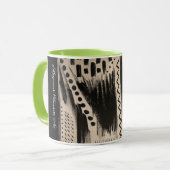 Muzes with Mar Abstract Mug Tasse (Vorderseite Links)