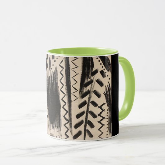 Muzes with Mar Abstract Mug Tasse (VorderseiteRechts)