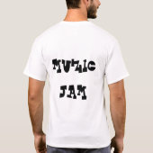 MUZIC STAU T-Shirt (Rückseite)