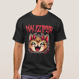 Muzifer Cat Kitten Lucifer Devil Little Devil Luci T-Shirt