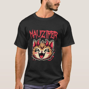 Muzifer Cat Kitten Lucifer Devil Little Devil Luci T-Shirt