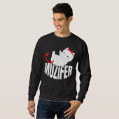 Muzifer I Cat Kitten Lucifer Devil Little Devil Lu Sweatshirt (Vorne ganz)