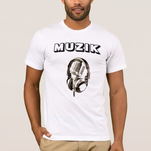 MUZIK T-Shirt (Vorderseite)