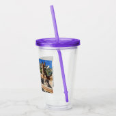Muziki Laikipia Tumbler Acryltrinkbecher (Links)