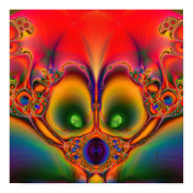 Muzzled (12" x 12") Art Print Poster