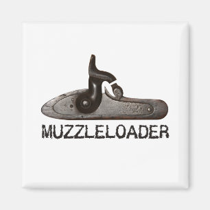 Muzzleloader Hinterteil u. Hammer, Magnet