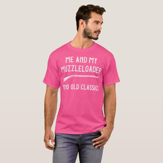 Muzzleloader Muzzleloading Rifle T-Shirt (Vorne ganz)