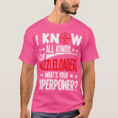 Muzzleloader Rifle Muzzleloading Reinigungskit Boa T-Shirt (Vorderseite)