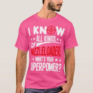 Muzzleloader Rifle Muzzleloading Reinigungskit Boa T-Shirt