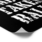 Muzzleloading Black Powder Jagd Funny Hunter Sh Poster (Ecke)