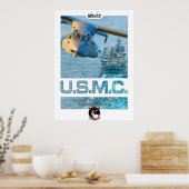 MV22-Trägerdruck mit Text Poster (Küche)