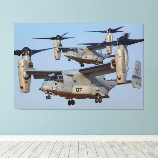 MV-22B OSPREY 40x60 Leinwanddruck (Insitu (Holzboden))