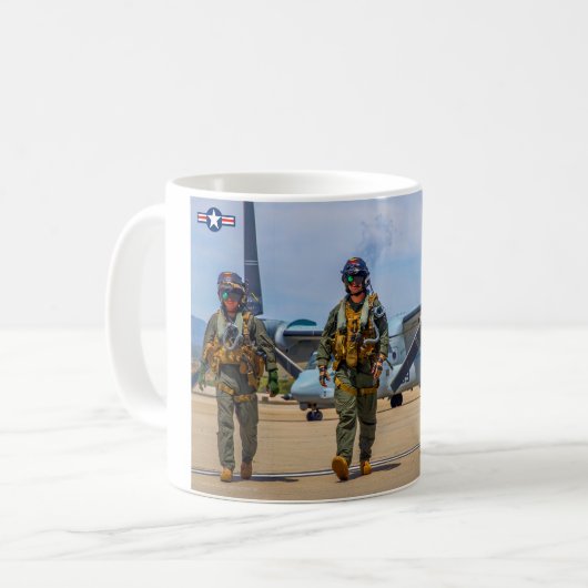 MV-22B OSPREY-CREW KAFFEETASSE (Vorderseite Links)