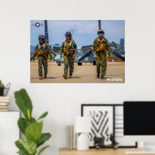 MV-22B OSPREY-CREW POSTER (Heimbüro)