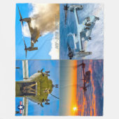 MV-22B OSPREY FLEECEDECKE (Vorderseite)