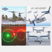 MV-22B OSPREY FLEECEDECKE (Vorderseite (Horizontal))