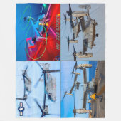 MV-22B OSPREY FLEECEDECKE (Vorderseite)