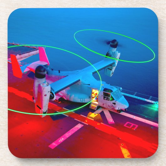 MV-22B OSPREY GETRÄNKEUNTERSETZER (Vorderseite)