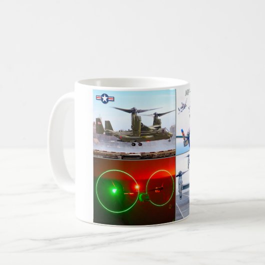MV-22B OSPREY KAFFEETASSE (Vorderseite Links)