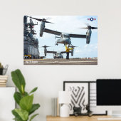 MV-22B OSPREY POSTER (Heimbüro)