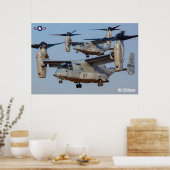 MV-22B OSPREY POSTER (Küche)