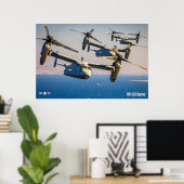 MV-22B OSPREY POSTER (Heimbüro)