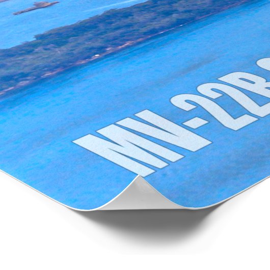 MV-22B OSPREY ÜBER AUSTRALIEN POSTER (Ecke)