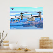 MV-22B OSPREY ÜBER AUSTRALIEN POSTER (Küche)