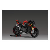 MV Agusta Brutale 1000RR Fotodruck (Vorne)